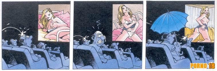 tirinha erótica porno